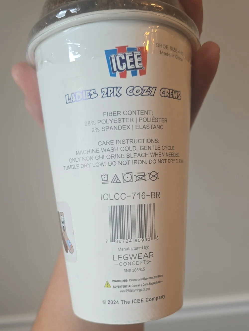 Icee Womens Cozy Socks Gift Set